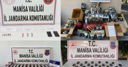 MANİSA'NIN 6 İLÇESİNDE JANDARMADAN UYUŞTURUCU OPERASYONU