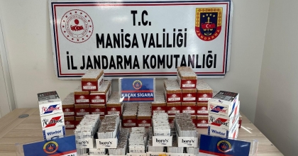 MANİSA’DA KAÇAK SİGARA OPERASYONU