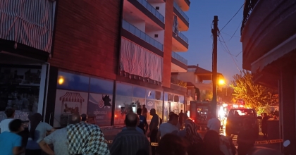 SARIGÖL'DE MARKET YANGINI