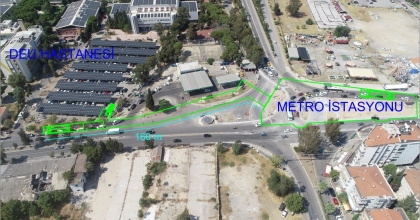 METRO ÇIKIŞI İLE HASTANE ARASINA 160 METRELİK YAYA TÜNELİ