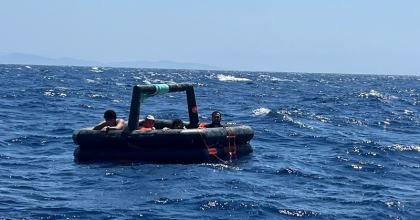BODRUM'DA 20 DÜZENSİZ GÖÇMEN KURTARILDI