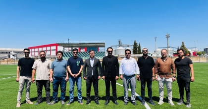  MÜCAHİT ARINÇ MANİSA'DAKİ SPOR YATIRIMLARINI İNCELEDİ   