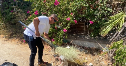 TEMİZLİK SEFERBERLİĞİ GÜNDOĞAN’DA DEVAM ETTİ  