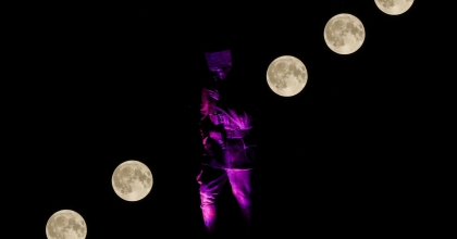 SÜPER MAVİ AY BÖYLE FOTOĞRAFLANDI  