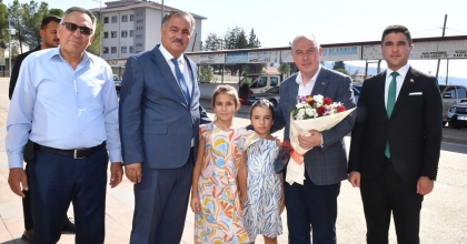 VALİ COŞKUN'DAN BEYAĞAÇ BELEDİYESİNE ZİYARET