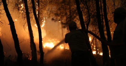 AYDIN’DA YANGIN RİSKİ DEVAM EDİYOR  