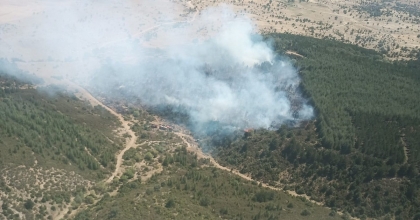 AFYONKARAHİSAR'DA İKİNCİ ORMAN YANGINI