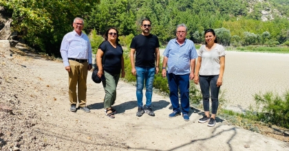 KURUYAN GÖLÜ İNCELEDİLER