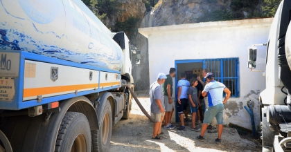 DATÇA YAZI MAHALLESİ BELEN MEVKİİ SUYU TEMİZ ÇIKTI  