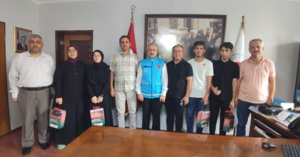 DENİZLİ MÜFTÜLÜĞÜ DERECE YAPAN ÖĞRENCİLERİ ÖDÜLLENDİRDİ