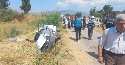 AYDIN’DA TRAFİK KAZASI: 1 ÖLÜ