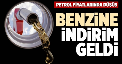 BENZİNE İNDİRİM GELDİ