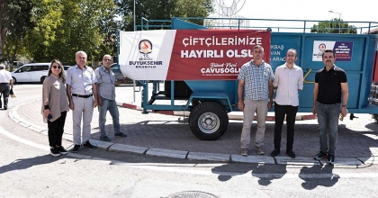 BÜYÜKŞEHİR’DEN MAKİNE EKİPMAN HİBESİ