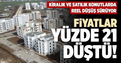 FİYATLAR YÜZDE 21 DÜŞTÜ!