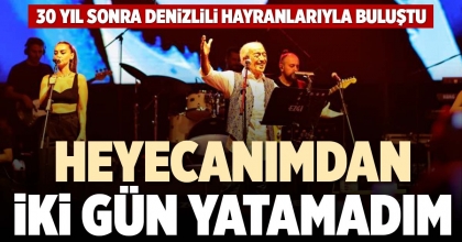 HEYECANIMDAN İKİ GÜN YATAMADIM