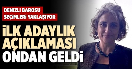 İLK ADAYLIK AÇIKLAMASI ONDAN GELDİ