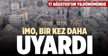 İMO, BİR KEZ DAHA UYARDI