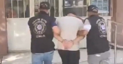 İZMİR'DE FİRARİ 'TORBACI' KISKIVRAK YAKALANDI  