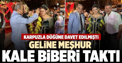 GELİNE MEŞHUR KALE BİBERİ TAKTI