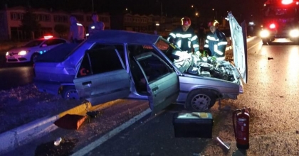 KONTROLDEN ÇIKAN ARAÇ REFÜJE ÇIKTI