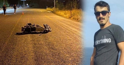 MOTOSİKLETLER ÇARPIŞTI:1 ÖLÜ  