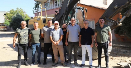 NAZİLLİ BELEDİYESİ'NDEN İSTİKLAL MAHALLESİ'NDE YOL ÇALIŞMASI