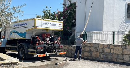 BODRUM'DA SU KRİZİ DERİNLEŞİYOR
