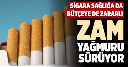 ZAM YAĞMURU SÜRÜYOR