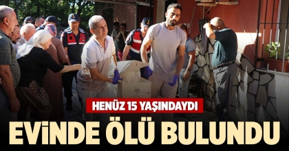 EVİNDE ÖLÜ BULUNDU
