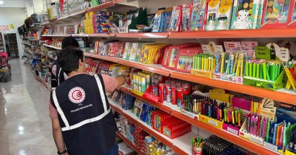 AFYONKARAHİSAR'DA KIRTASİYELER DENETLENDİ