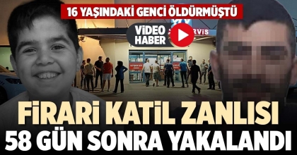 FİRARİ KATİL ZANLISI 58 GÜN SONRA YAKALANDI