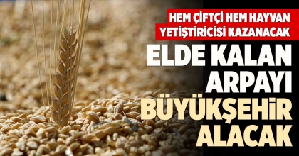 ELDE KALAN ARPAYI BÜYÜKŞEHİR ALACAK