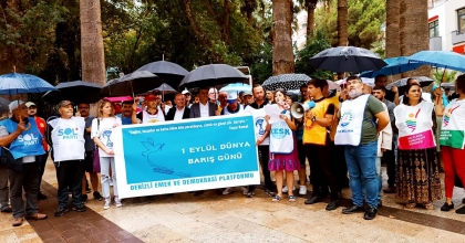 ​​​​​​​1 EYLÜL DÜNYA BARIŞ GÜNÜ İÇİN BİR ARAYA GELDİLER