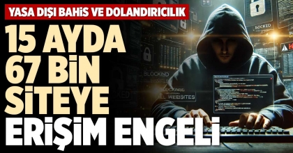 15 AYDA 67 BİN SİTEYE ERİŞİM ENGELİ
