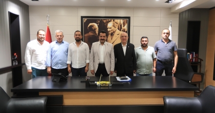 DENİZLİ ASKF’DEN BAŞKAN ERTEMUR’A ZİYARET