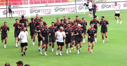 A MİLLİ TAKIM, HAZIRLIKLARINI TAMAMLADI