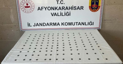 AFYONKARAHİSAR’DA TARİHİ ESER KAÇAKÇISI YAKALANDI