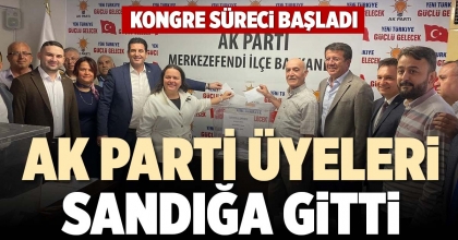 AK PARTİ ÜYELERİ SANDIĞA GİTTİ