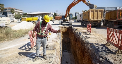 76 kilometrelik kanalizasyon şebeke hattı tamamlanıyor