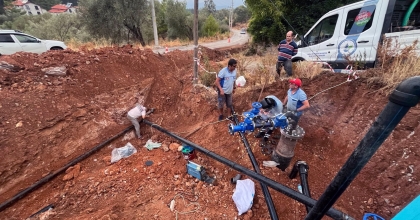 FETHİYE’NİN İÇME SUYU SIKINTISI SONA ERİYOR