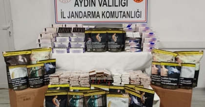 AYDIN'DA 44 BİN MAKARON ELE GEÇİRİLDİ