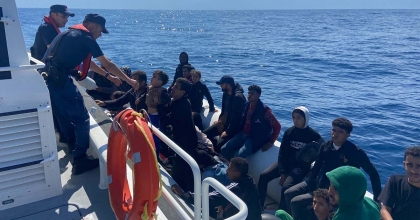 AYDIN’DA 21 DÜZENSİZ GÖÇMEN KURTARILDI