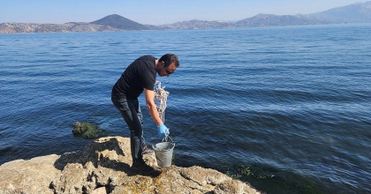 SU ÜRÜNLERİNİN KORUNMASI İÇİN NUMUNELER ALINDI