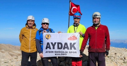 BATI TOROSLARIN EN YÜKSEK İKİNCİ DAĞINA TIRMANDI
