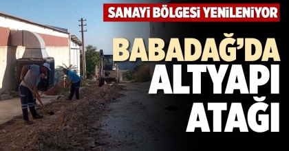 BABADAĞ’DA ALTYAPI ATAĞI