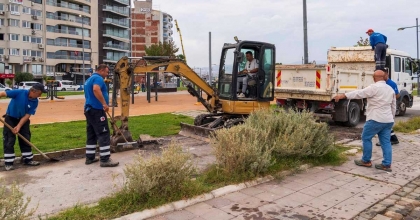 KORDON'DA DENİZ TAŞKINLARINA KARŞI ÖNLEM