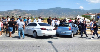 ÇİNE’DE TRAFİK KAZASI: 3 YARALI