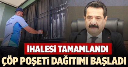 ÇÖP POŞETİ DAĞITIMI BAŞLADI