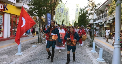 DATÇA’DA ‘SARICAYAZ’ FESTİVALİ BAŞLADI