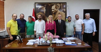 DENİZLİ ASKF’DEN BAŞKAN DOĞAN’A ZİYARET